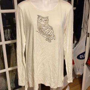 Owl long sleeve shirt